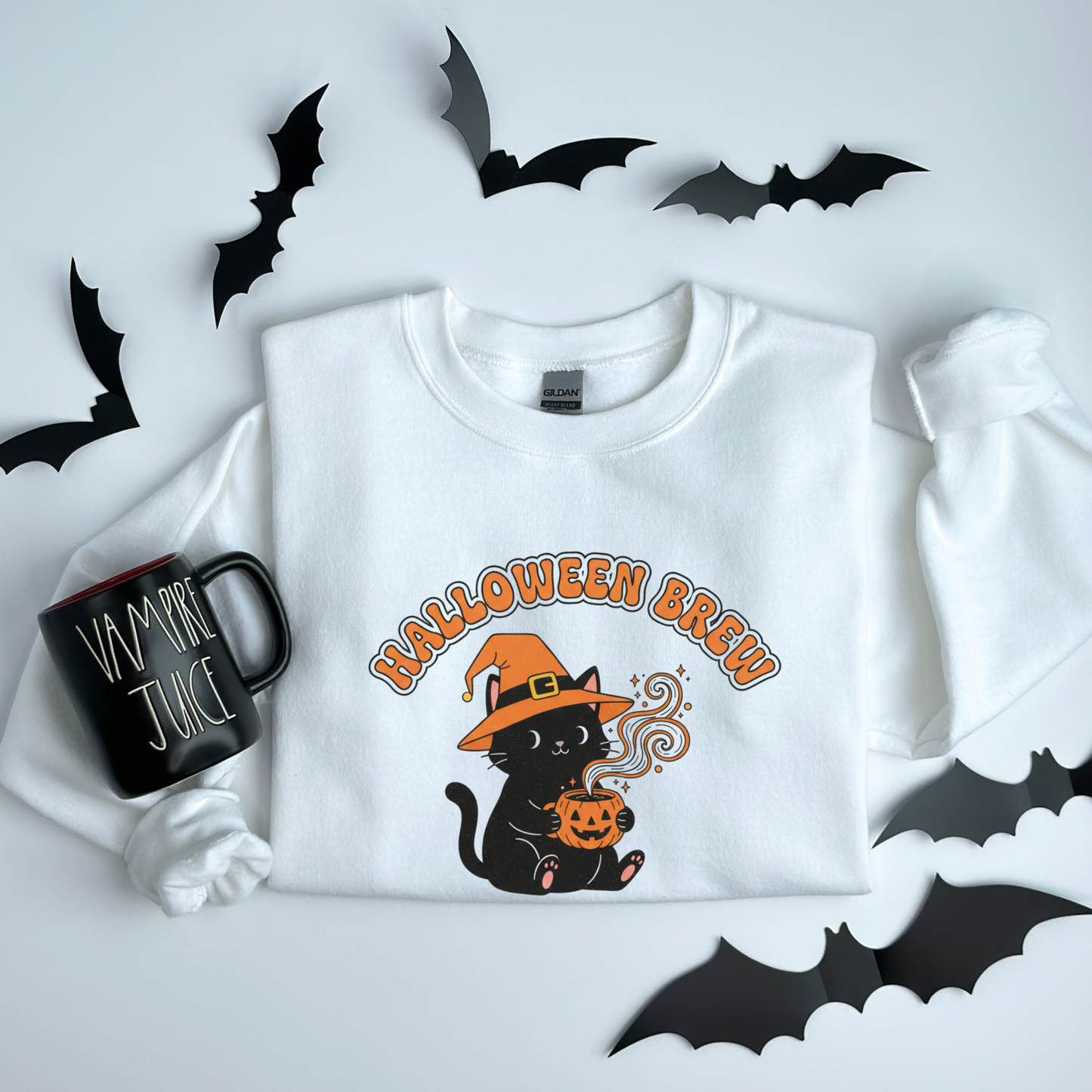 Halloween Brew Black Cat T-Shirt