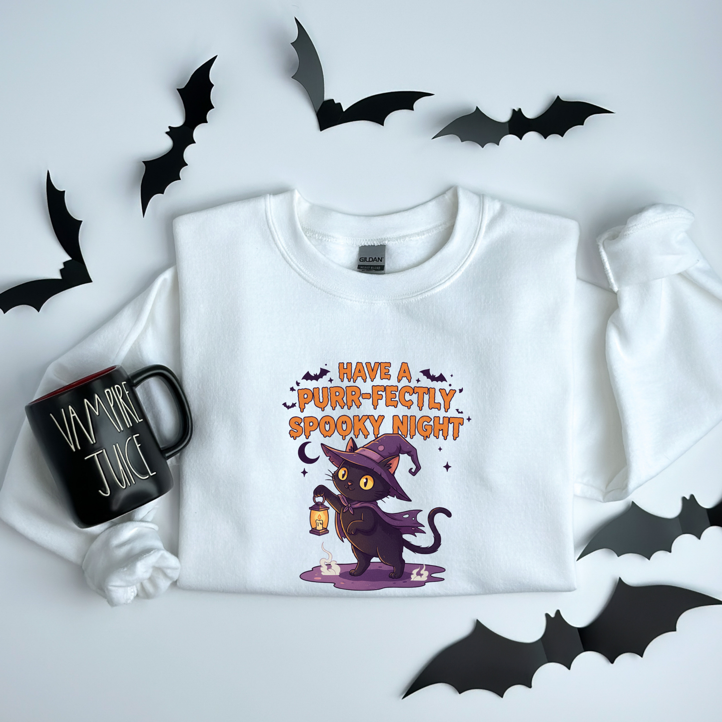 Witchy Cat Sweatshirt