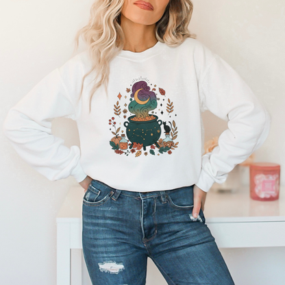 Mystical Autumn Cauldron Sweatshirt
