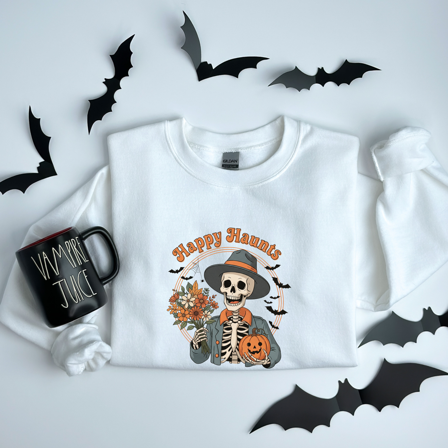 Friendly Skeleton Vintage Halloween T-Shirt