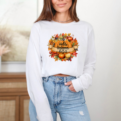 Hello Autumn Long Sleeve Shirt