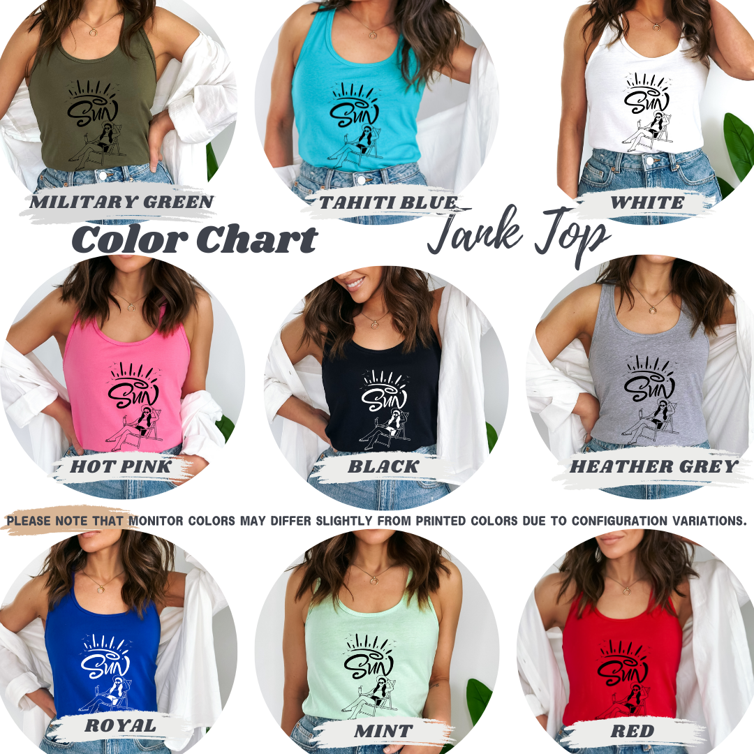 Sun Beachy Vibe Tank Top